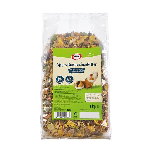 Elles meerschweinchenfutter - meerschweinchenfutter, 5x